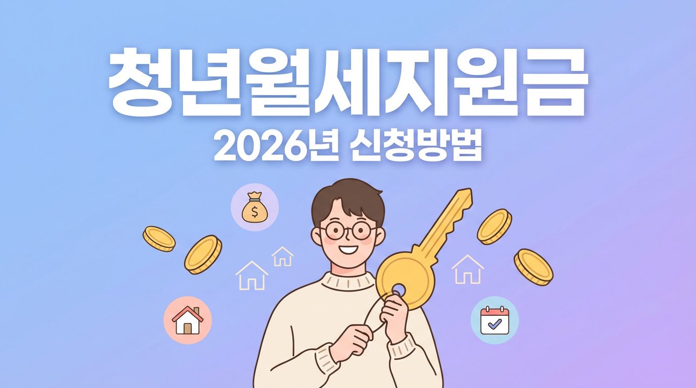 청년월세 지원금 2026년 신청 방법 완벽 정리 청년월세 지원금 2026년 신청 방법 완벽 정리