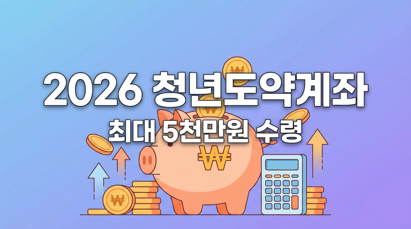 2026 청년도약계좌 조건 및 수익 시뮬레이션 완전정리