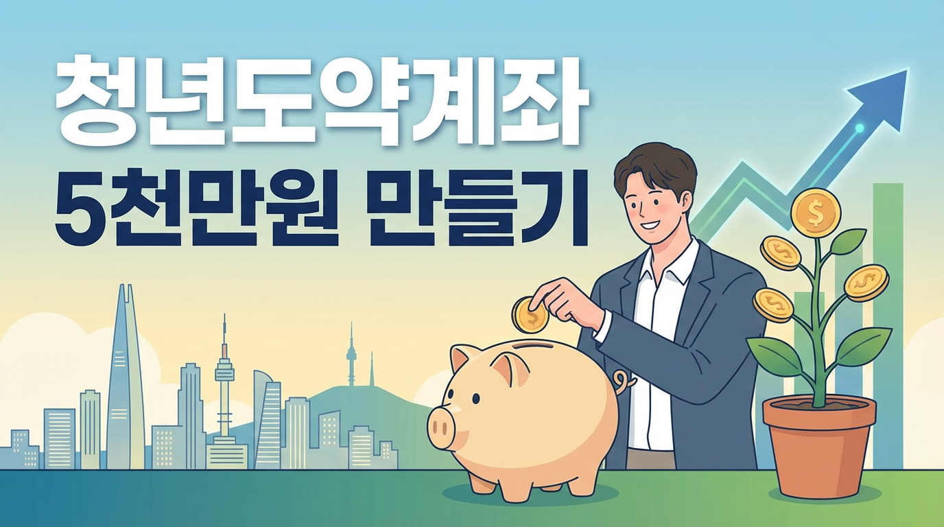 2026 청년도약계좌 완벽 가이드 – 5년 후 5천만원 만들기