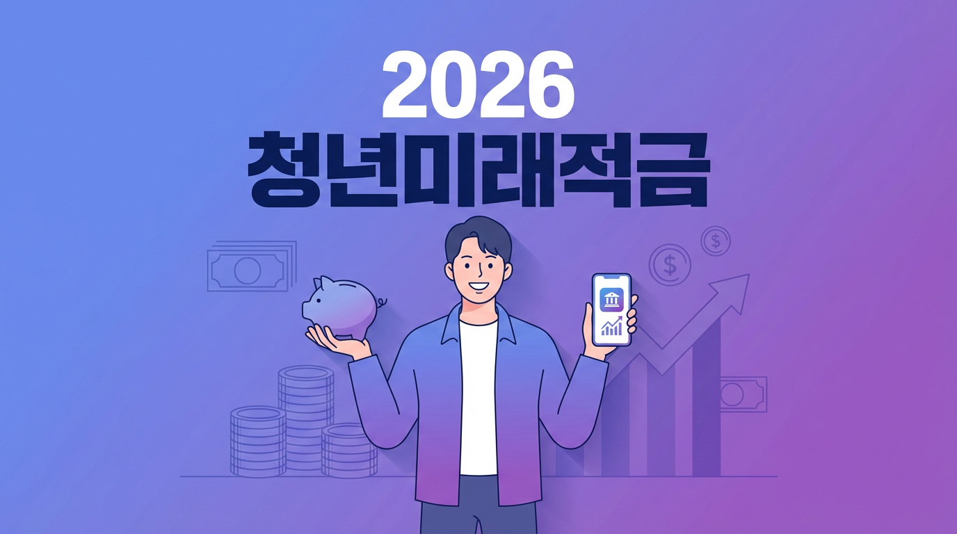 2026 청년미래적금 신청 조건 완벽 가이드 | 최대 1,080만원 받는 법
