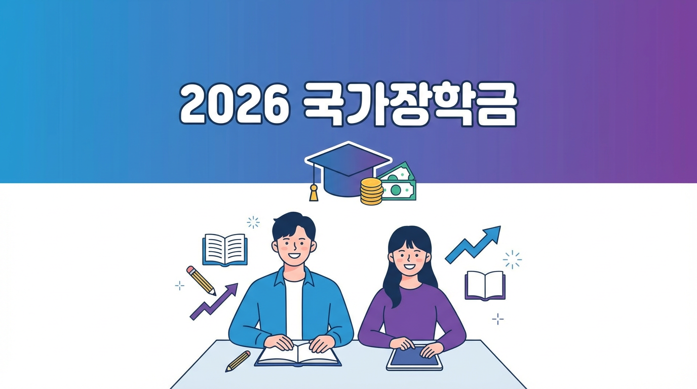 2026년 대학생 국가장학금 2학기 신청 조건과 소득분위별 지원금액