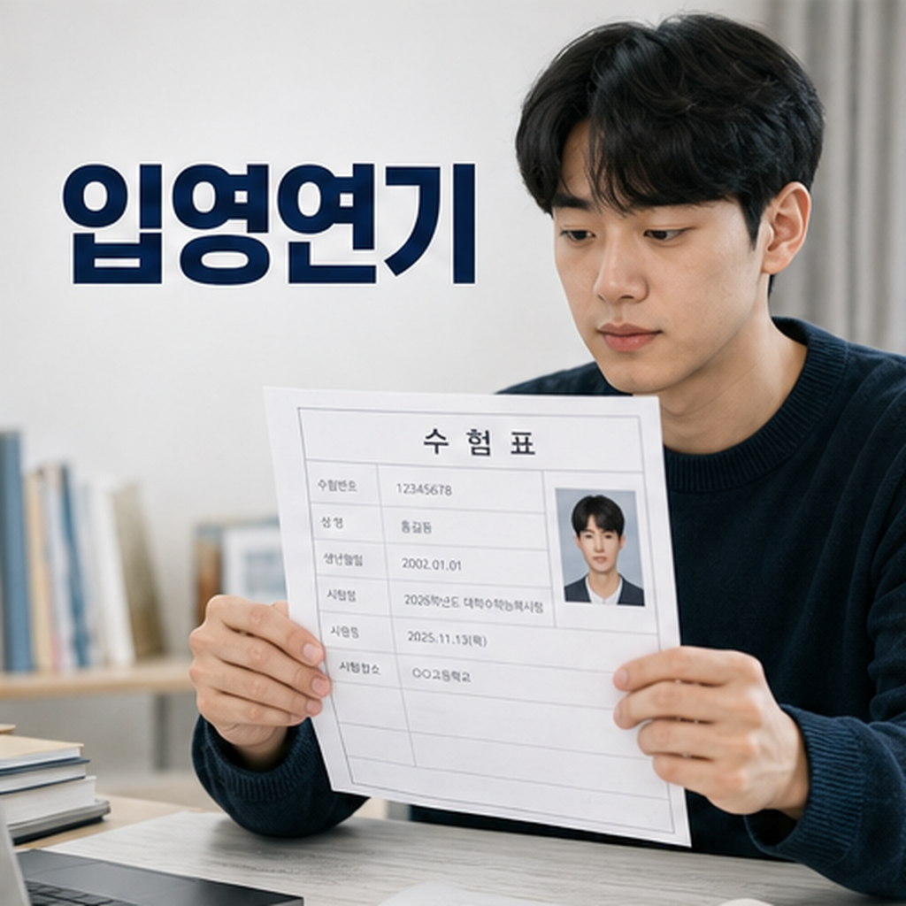 현역병 입영연기 2026, 개인사정 한 줄로는 일정이 밀리지 않습니다