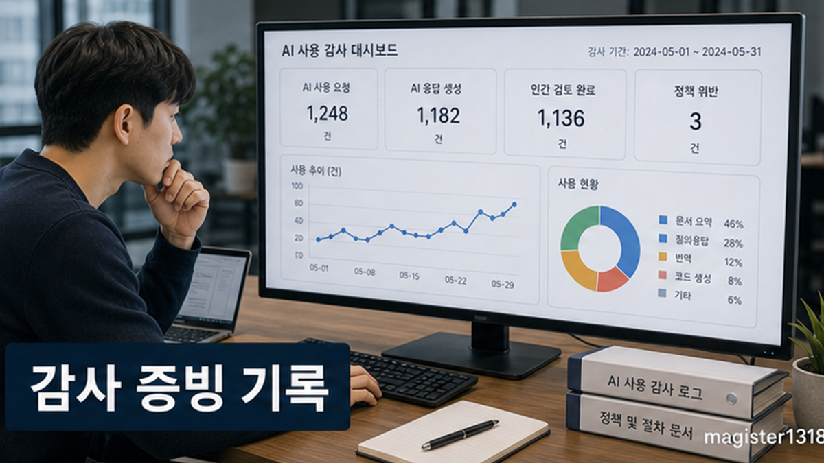AI 사용 감사자료 만들기, 나중에 설명할 수 있는 기록을 남기는 법