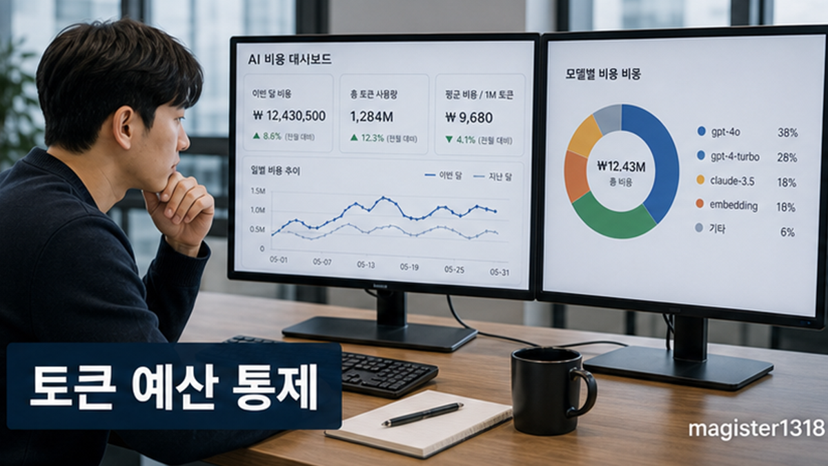 AI 비용 통제, 토큰 예산 없으면 API 비용이 먼저 샙니다