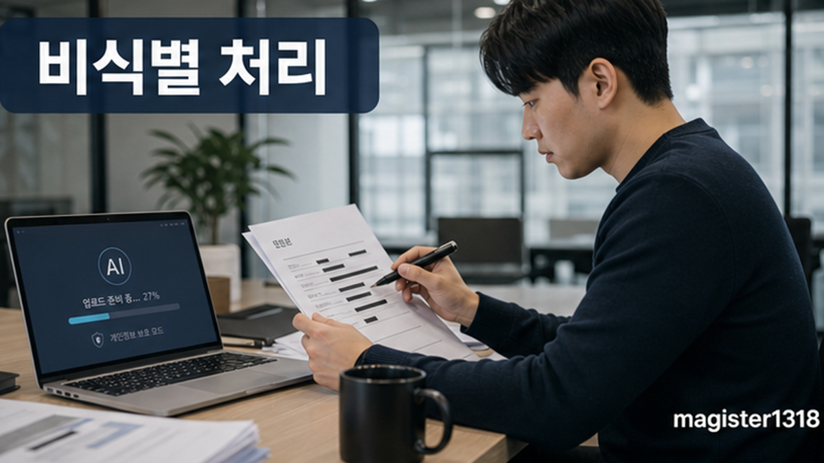 AI 개인정보 비식별 처리, 이름만 지우면 부족한 이유