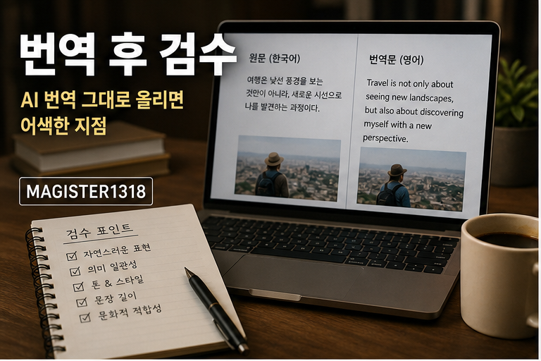 AI 번역 블로그 글, 그대로 올리면 어색해지는 지점