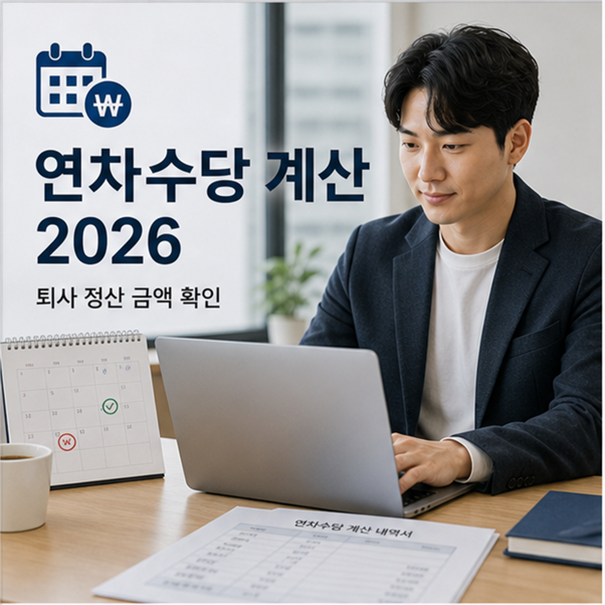 연차수당 계산 2026, 남은 연차만 세면 퇴사 정산이 틀립니다