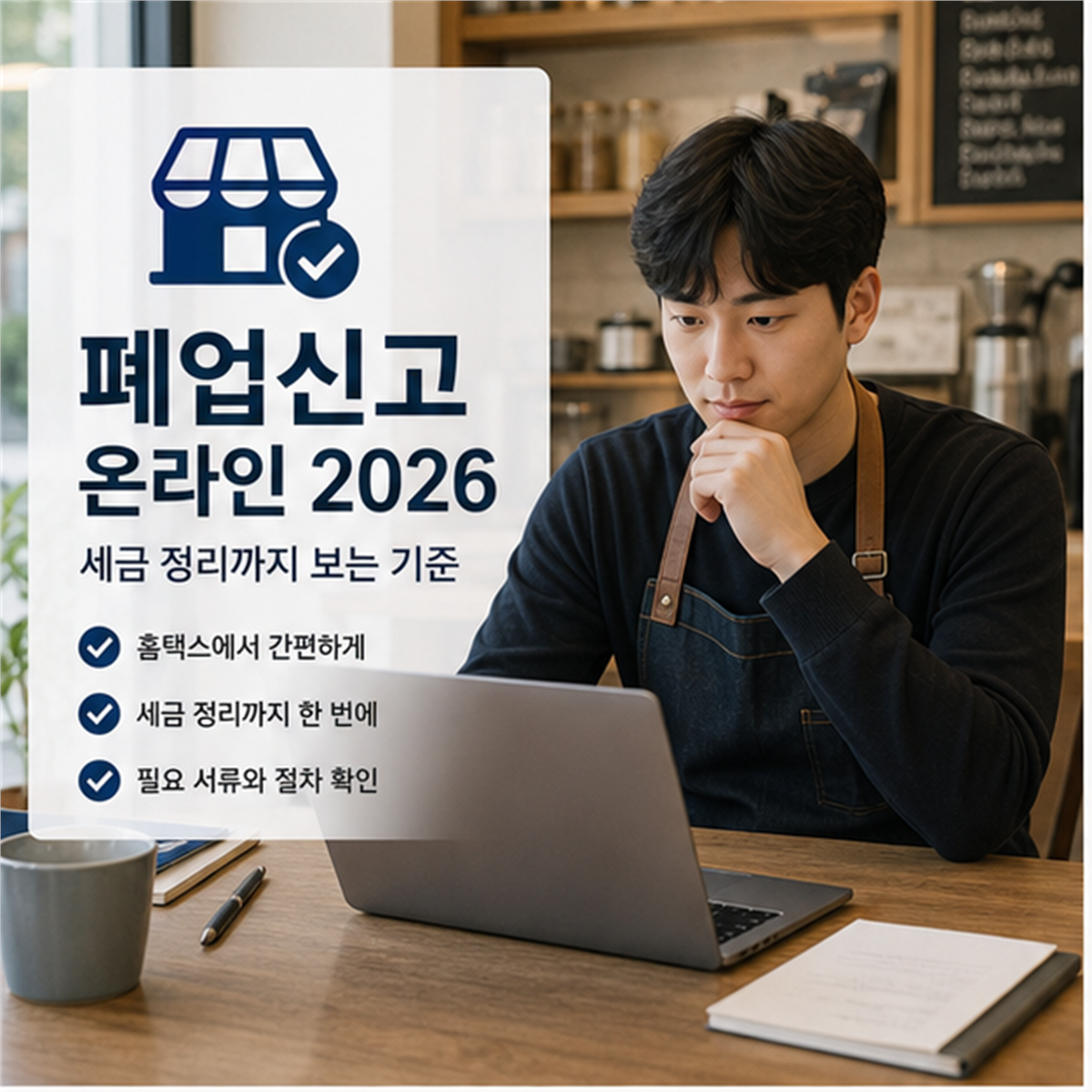폐업신고 온라인 2026, 신고만 끝내면 세금 정리가 남습니다