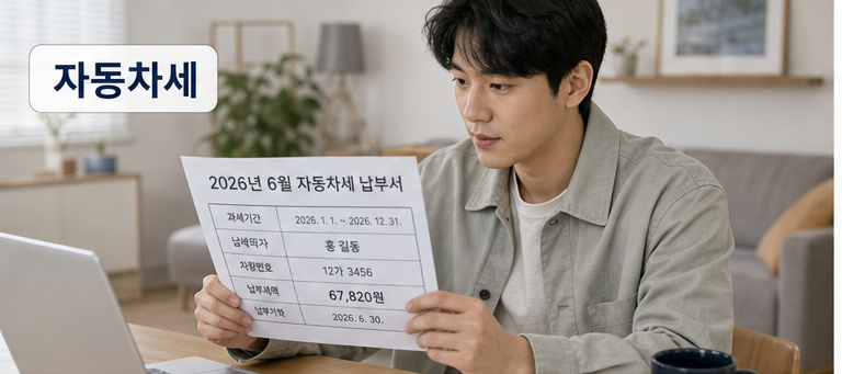 자동차세 6월 납부 2026, 연납·매매 차량 헷갈리면 두 번 봐야 합니다