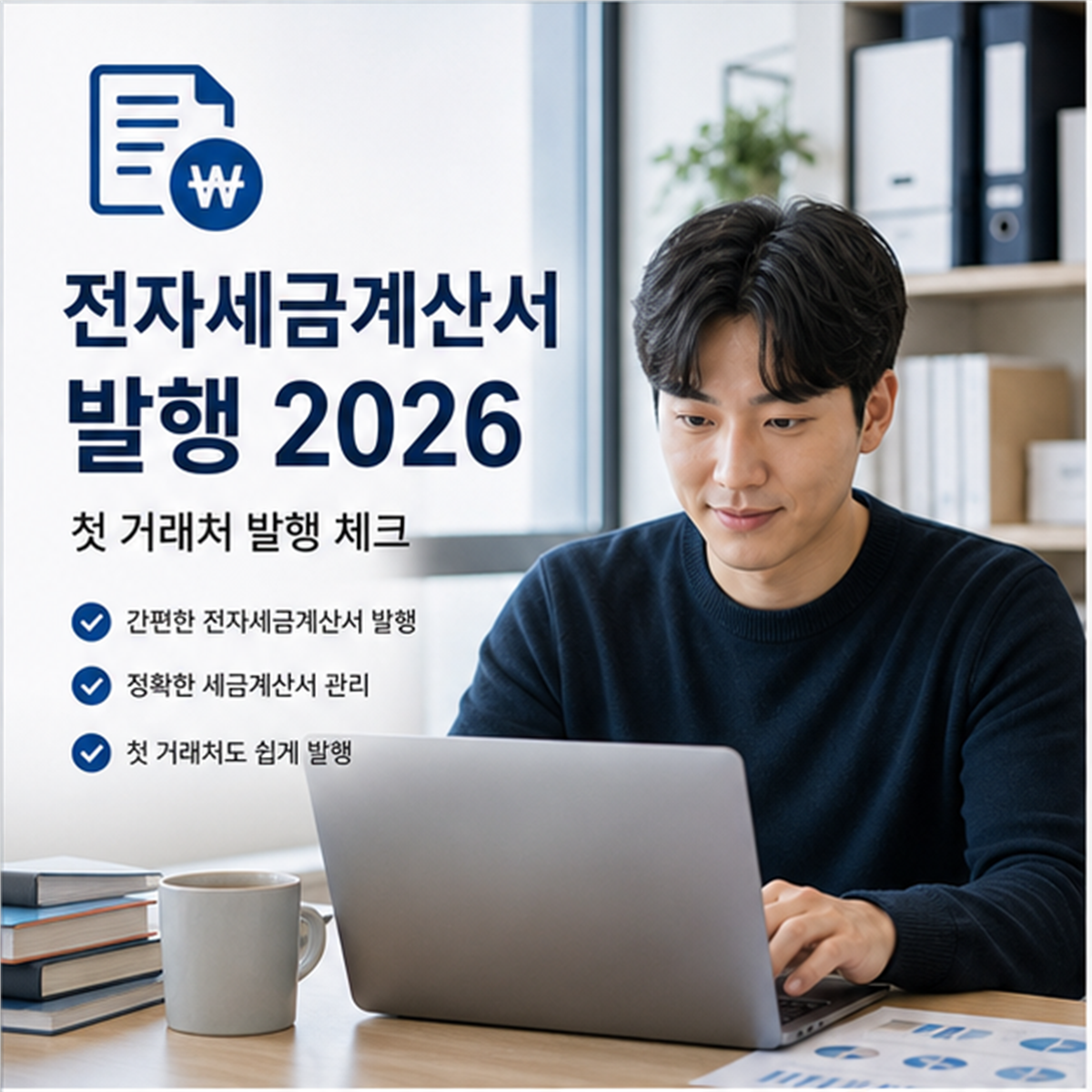 전자세금계산서 발행 2026, 작성일자 틀리면 가산세가 붙을 수 있습니다