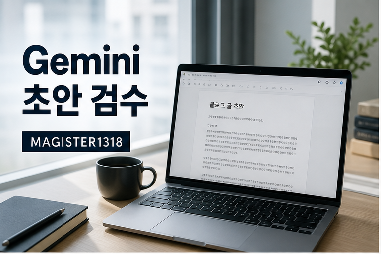 Gemini 구글 문서 초안, 편하지만 그대로 제출하면 티가 납니다