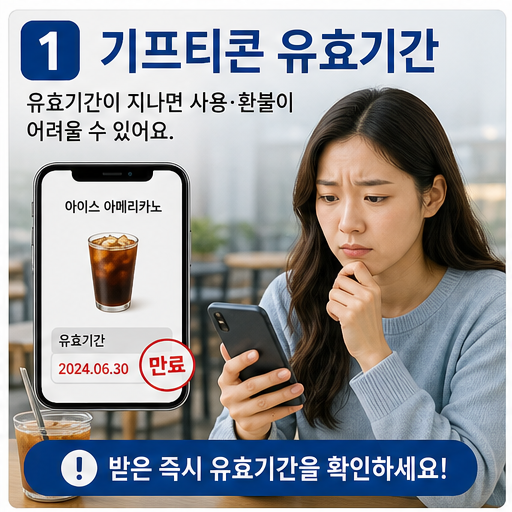 기프티콘 유효기간 환불 2026, 만료 전 연장과 미사용 환불 확인