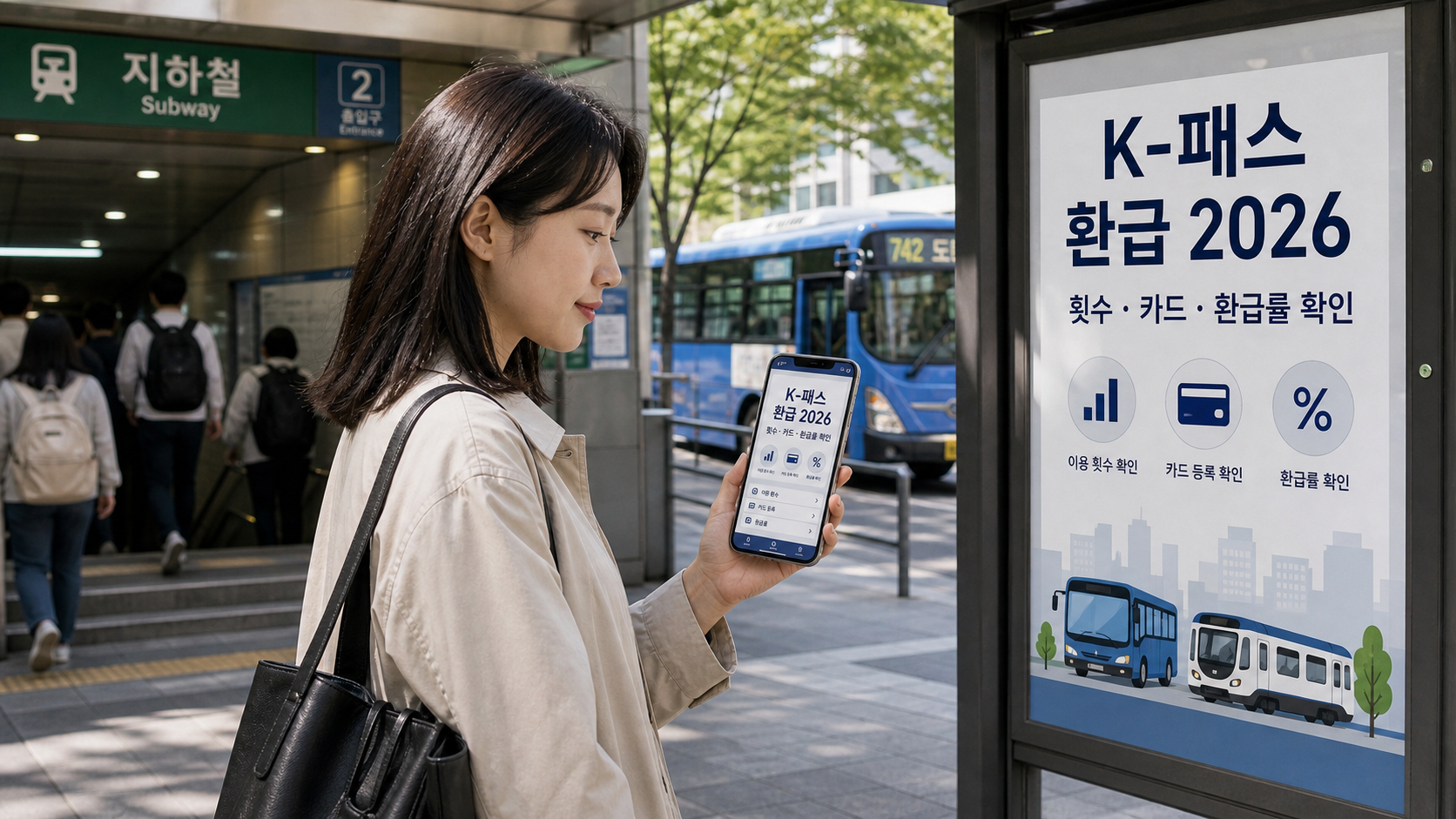 K-패스 환급 2026, 환급률보다 월 이용횟수와 카드 등록이 먼저입니다