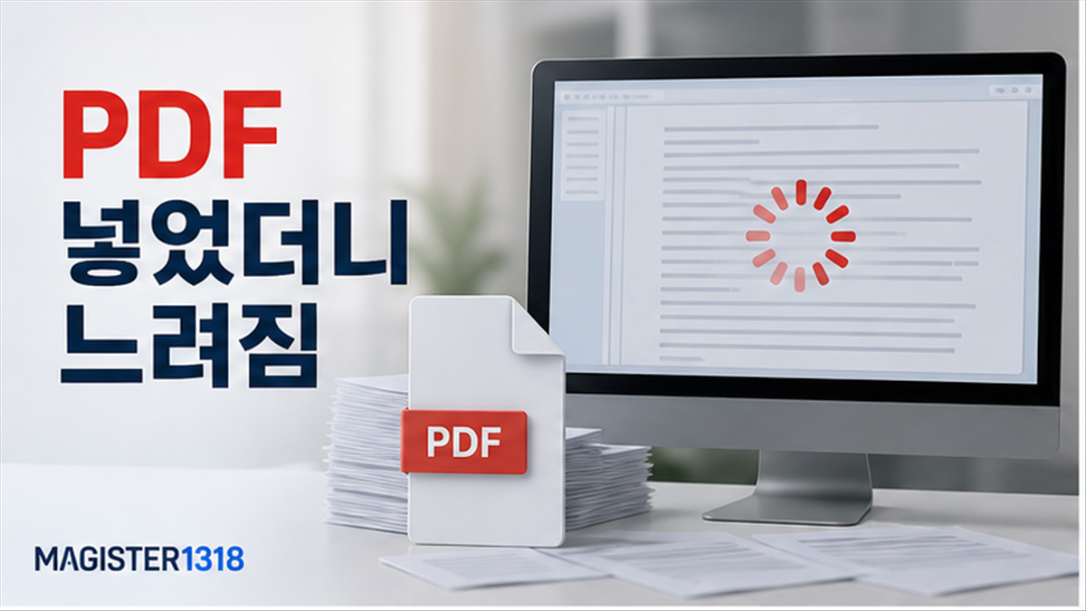 로컬 LLM에 PDF 넣었더니 느려지는 이유, 모델보다 검색 방식 문제였다