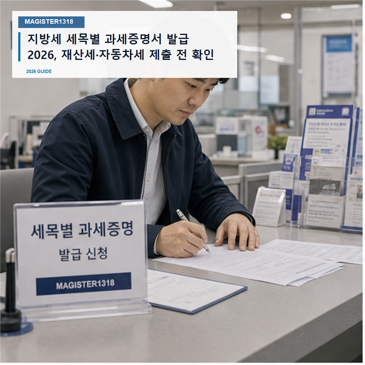 지방세 세목별 과세증명서 발급 2026, 재산세·자동차세 빠지면 다시 냅니다 지방세 세목별 과세증명서 발급 2026, 재산세·자동차세 빠지면 다시 냅니다