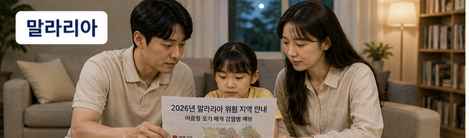 말라리아 위험지역 2026, 야간 모기와 발열 기록을 함께 봐야 합니다