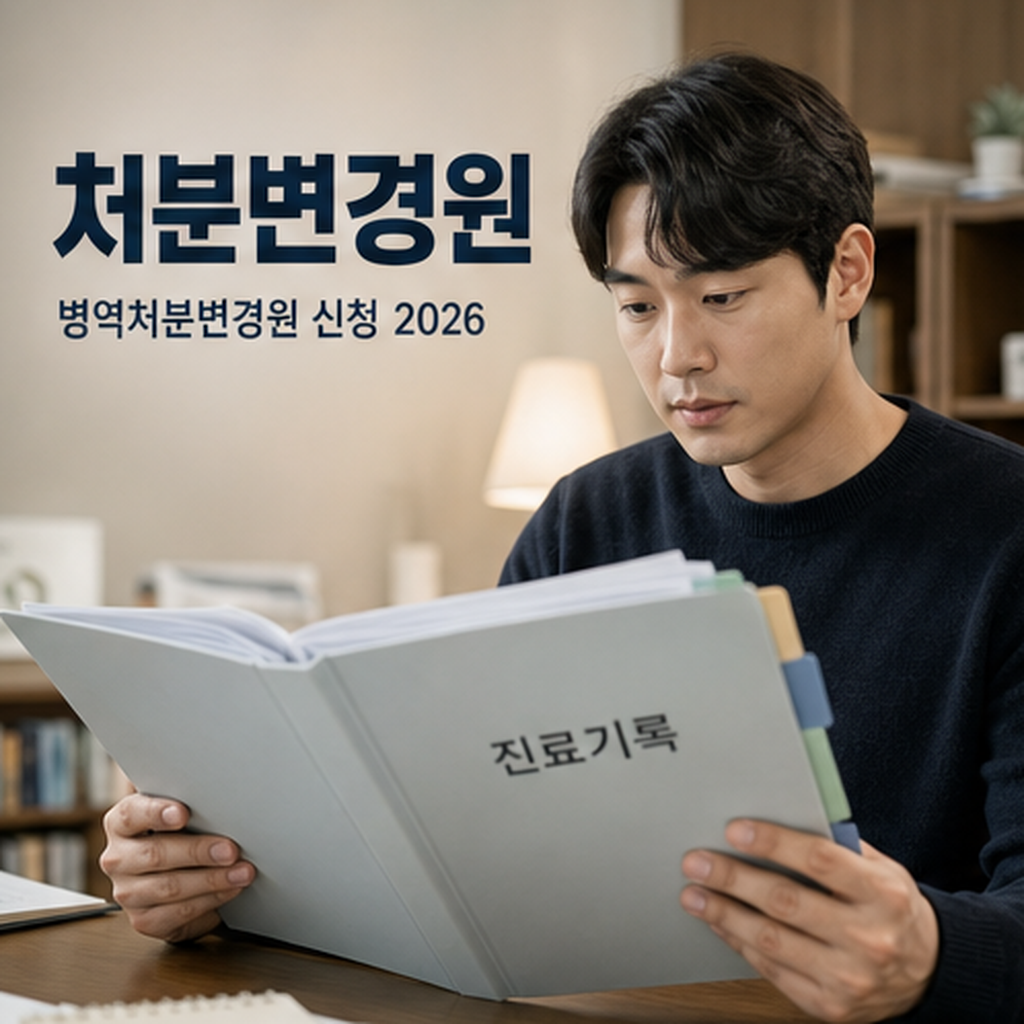 병역처분변경원 신청 2026, 입영 전 몸 상태가 바뀌었다면 여기서 갈립니다