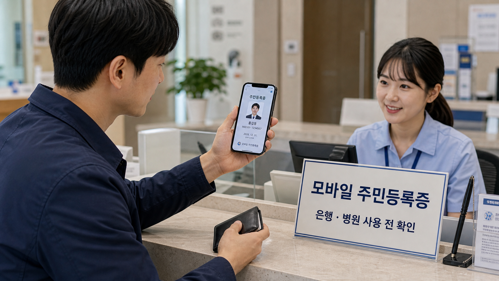 모바일 주민등록증 2026, 은행·병원에서 안 되기 전 확인할 것