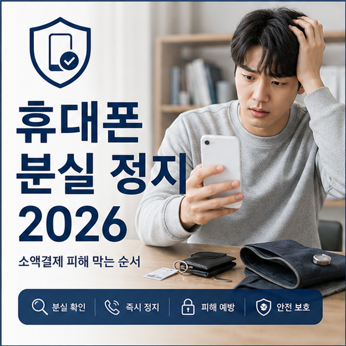 휴대폰 분실 정지 2026, 소액결제 피해 막는 순서 휴대폰 분실 정지 2026, 소액결제 피해 막는 순서