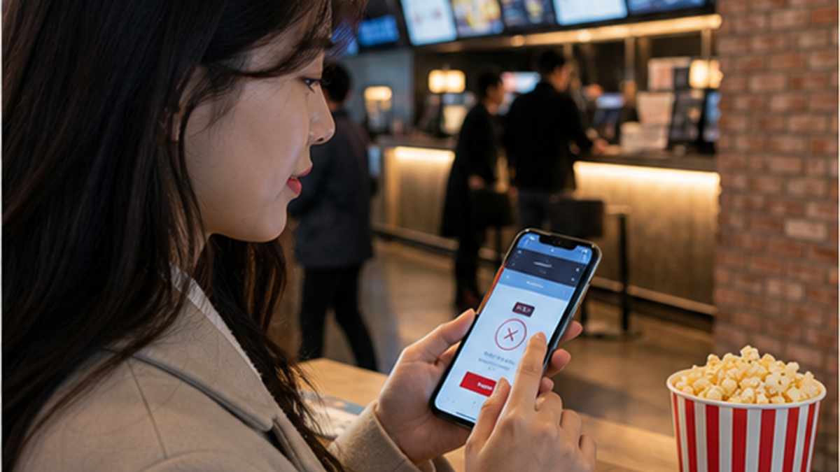 영화 예매 취소 환불 2026, 상영 시작하면 환불문이 닫힙니다
