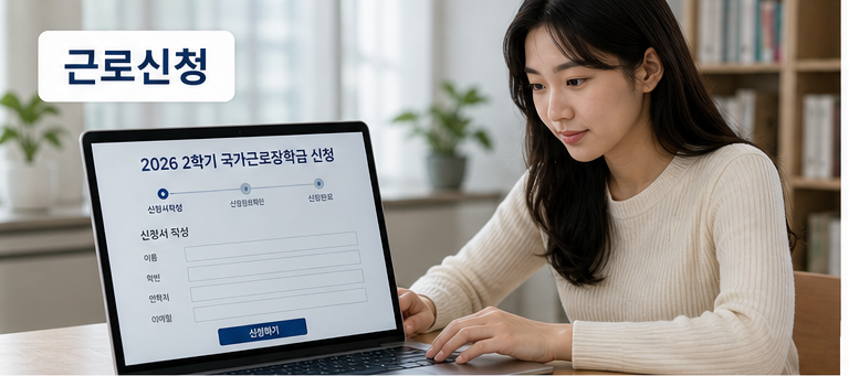 국가근로장학금 2학기 2026, 희망근로지보다 출근부가 먼저입니다