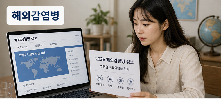 해외감염병 정보 조회 2026, 여행 전 예방접종과 귀국 후 증상이 먼저입니다