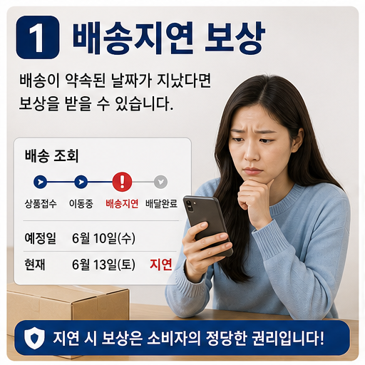 택배 배송지연 보상 2026, 약속일·송장 캡처 없으면 어렵습니다