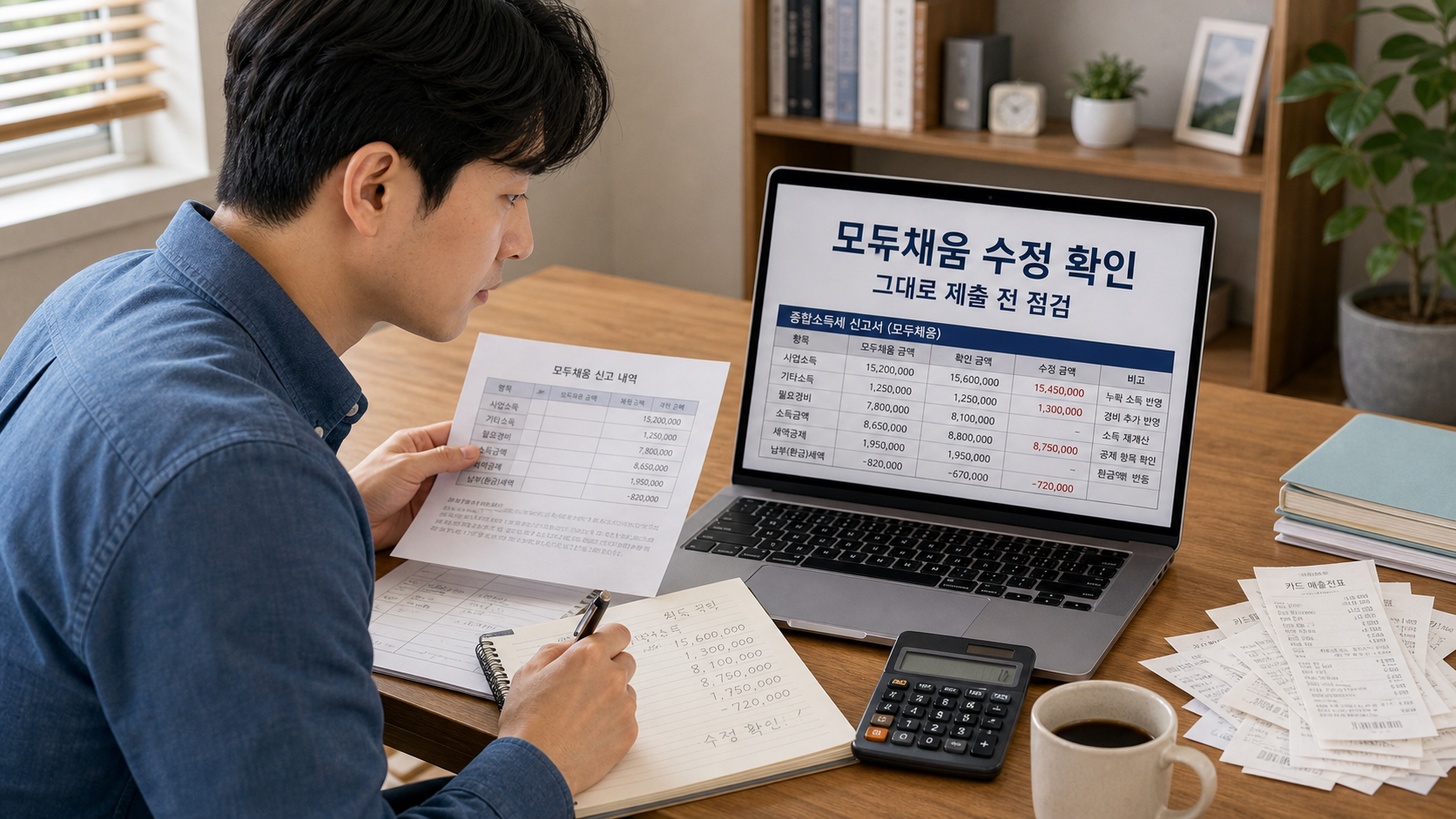 모두채움 신고 수정 2026, 그대로 제출하면 손해 보는 경우가 있습니다